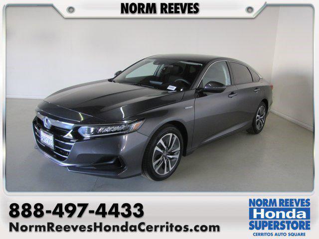 used 2021 Honda Accord Hybrid car, priced at $23,998