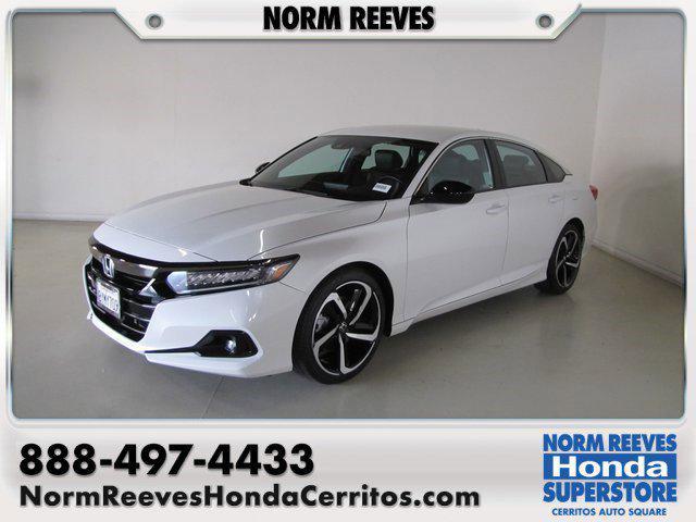 used 2021 Honda Accord car, priced at $26,998