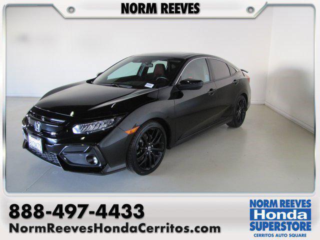 used 2020 Honda Civic Si car, priced at $22,998