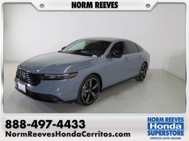 used 2023 Honda Accord Hybrid car, priced at $28,998