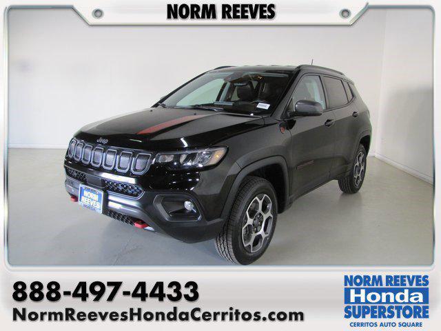 used 2022 Jeep Compass car, priced at $22,998