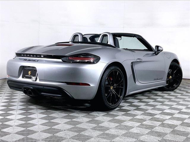 new 2025 Porsche 718 Boxster car, priced at $107,925