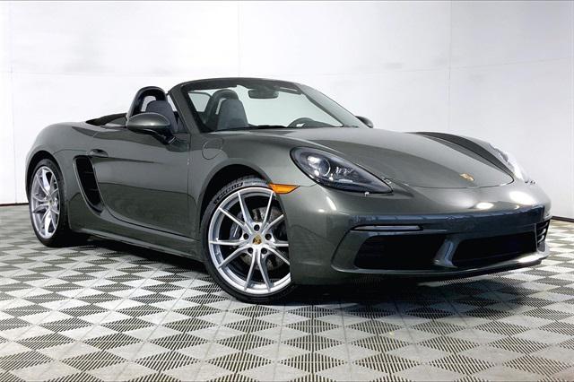 new 2025 Porsche 718 Boxster car, priced at $90,225