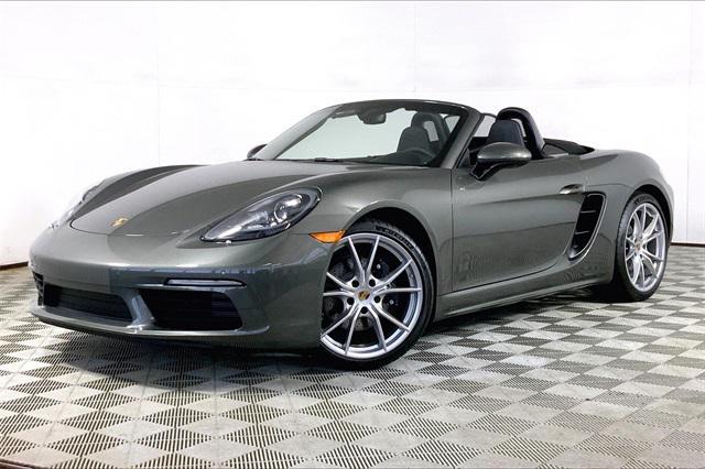 new 2025 Porsche 718 Boxster car, priced at $90,225