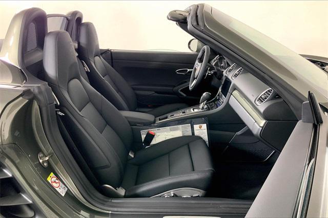 new 2025 Porsche 718 Boxster car, priced at $90,225