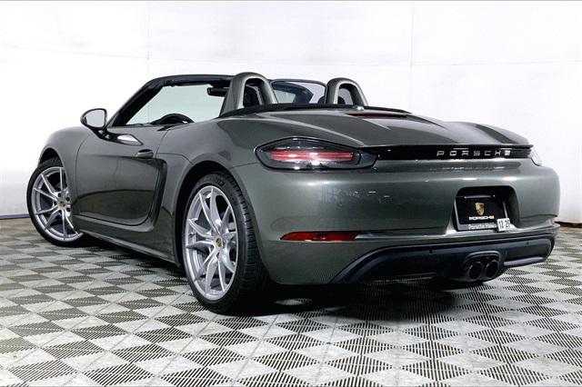 new 2025 Porsche 718 Boxster car, priced at $90,225