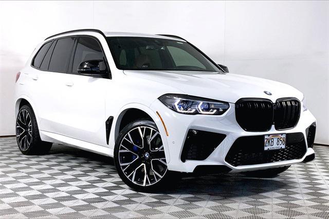 used 2022 BMW X5 M car, priced at $78,495