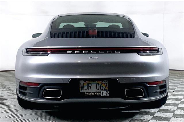 used 2022 Porsche 911 car, priced at $128,995