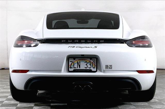 used 2019 Porsche 718 Cayman car, priced at $65,995