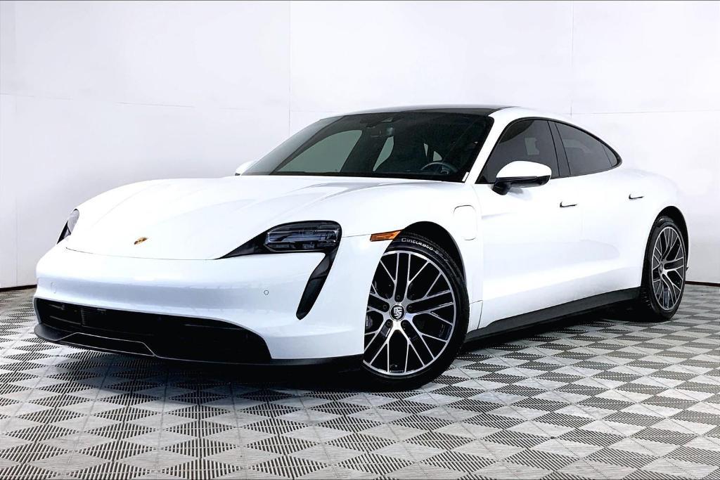 used 2021 Porsche Taycan car, priced at $65,995