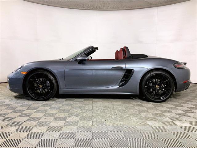 new 2025 Porsche 718 Boxster car, priced at $91,575