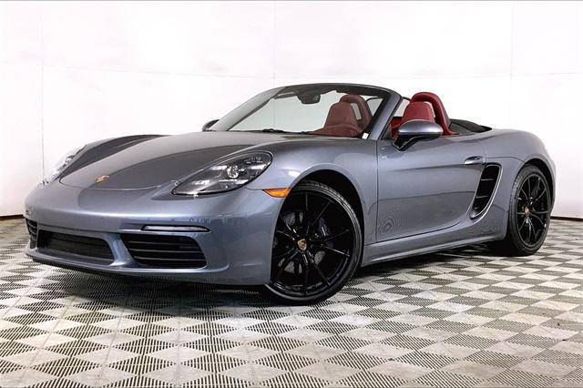 new 2025 Porsche 718 Boxster car, priced at $91,575