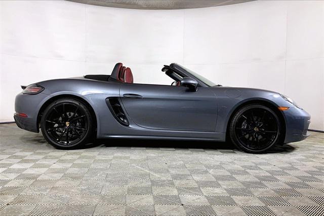 new 2025 Porsche 718 Boxster car, priced at $91,575