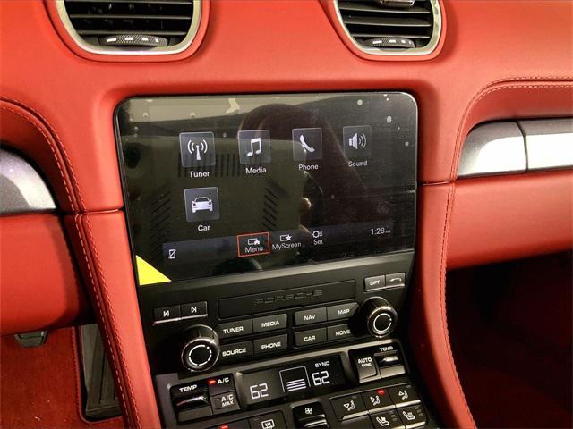 new 2025 Porsche 718 Boxster car, priced at $91,575