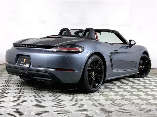 new 2025 Porsche 718 Boxster car, priced at $91,575
