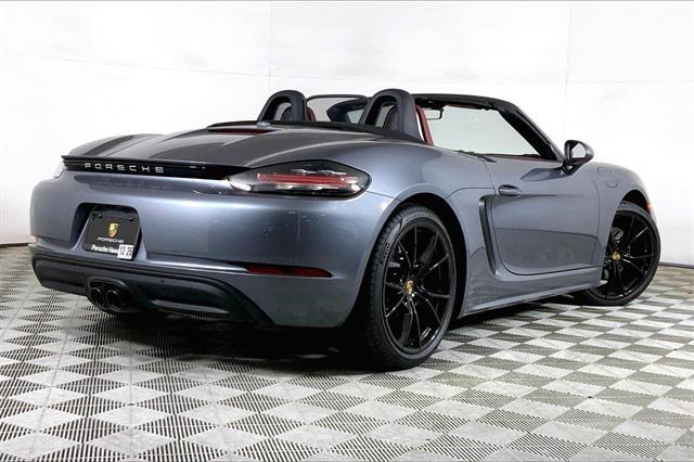 new 2025 Porsche 718 Boxster car, priced at $91,575