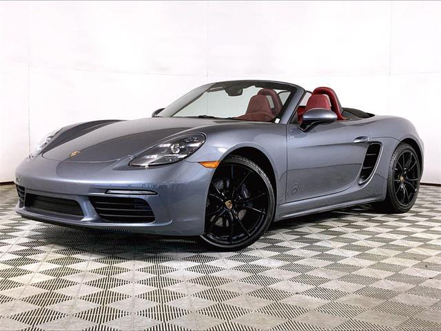 new 2025 Porsche 718 Boxster car, priced at $91,575