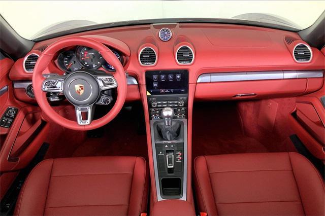 new 2025 Porsche 718 Boxster car, priced at $91,575