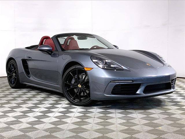 new 2025 Porsche 718 Boxster car, priced at $91,575