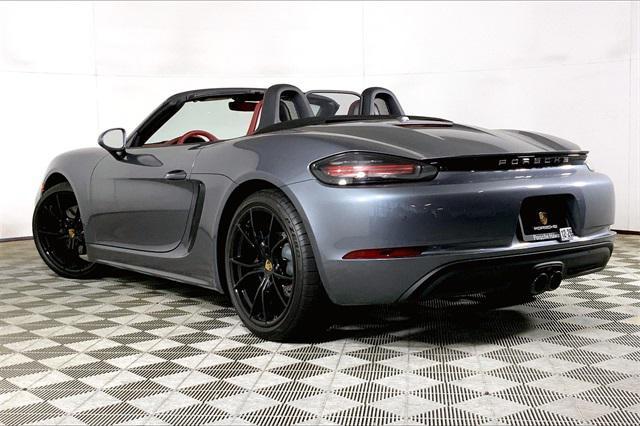 new 2025 Porsche 718 Boxster car, priced at $91,575