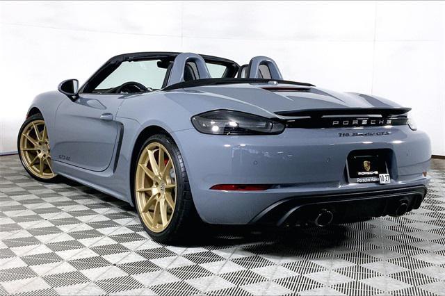 new 2025 Porsche 718 Boxster car, priced at $123,965