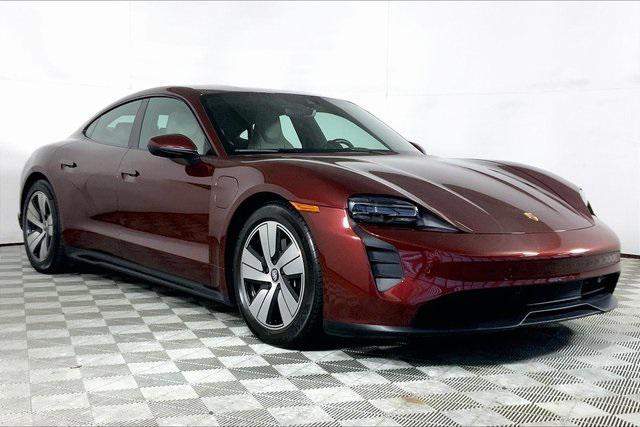 used 2021 Porsche Taycan car, priced at $69,995