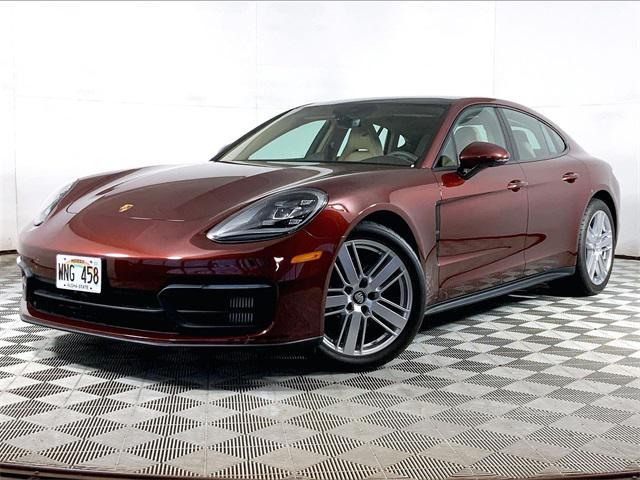 used 2022 Porsche Panamera car, priced at $85,995