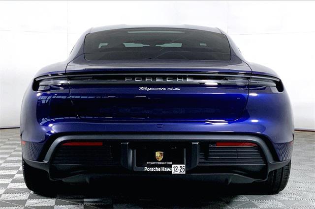 new 2025 Porsche Taycan car, priced at $140,835