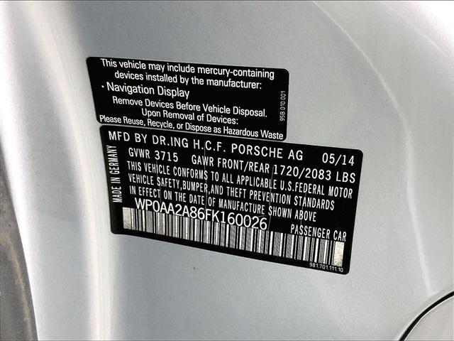 used 2015 Porsche Cayman car, priced at $44,995