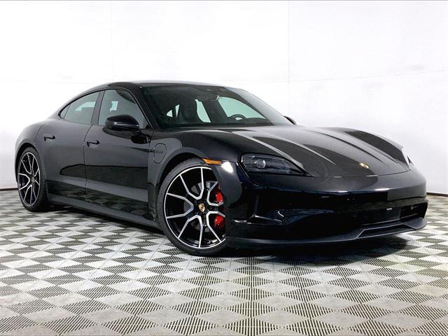 new 2025 Porsche Taycan car, priced at $155,065