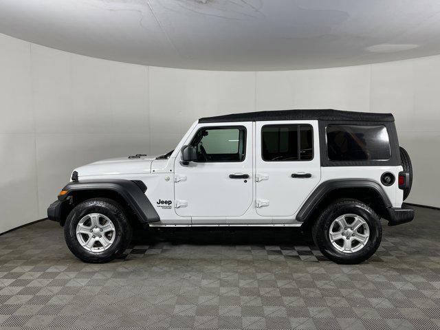 used 2021 Jeep Wrangler Unlimited car, priced at $27,497