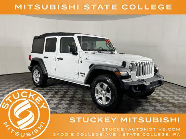 used 2021 Jeep Wrangler Unlimited car, priced at $27,497