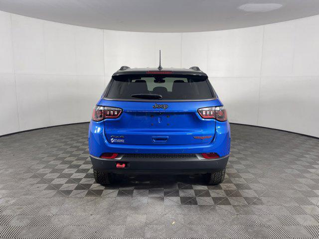 used 2022 Jeep Compass car, priced at $25,497