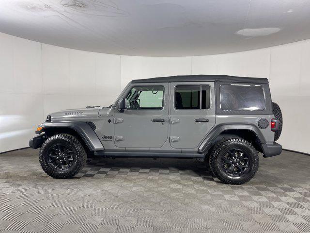 used 2022 Jeep Wrangler car, priced at $30,497