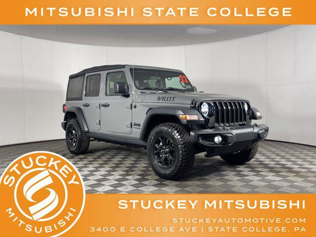 used 2022 Jeep Wrangler car, priced at $30,497