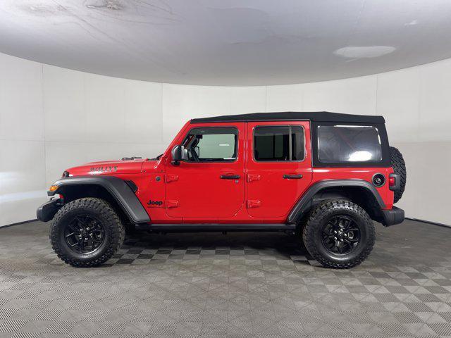 used 2024 Jeep Wrangler car, priced at $38,997