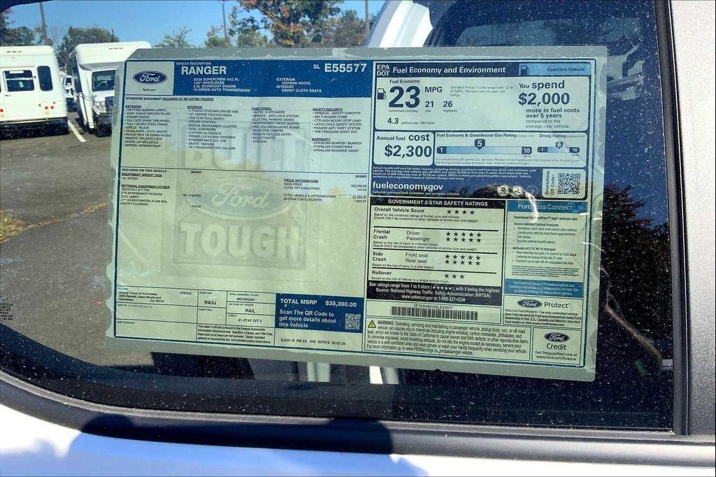 new 2025 Ford Ranger car, priced at $32,390