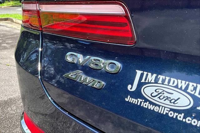 used 2022 Genesis GV80 car, priced at $43,290