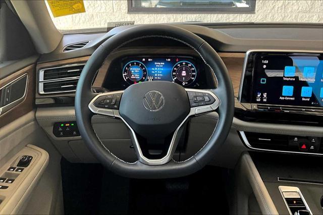 used 2024 Volkswagen Atlas car, priced at $33,700