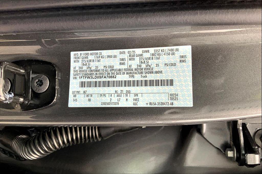 new 2025 Ford F-150 car, priced at $65,410
