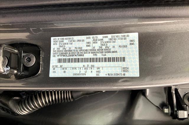 new 2025 Ford F-150 car, priced at $59,781