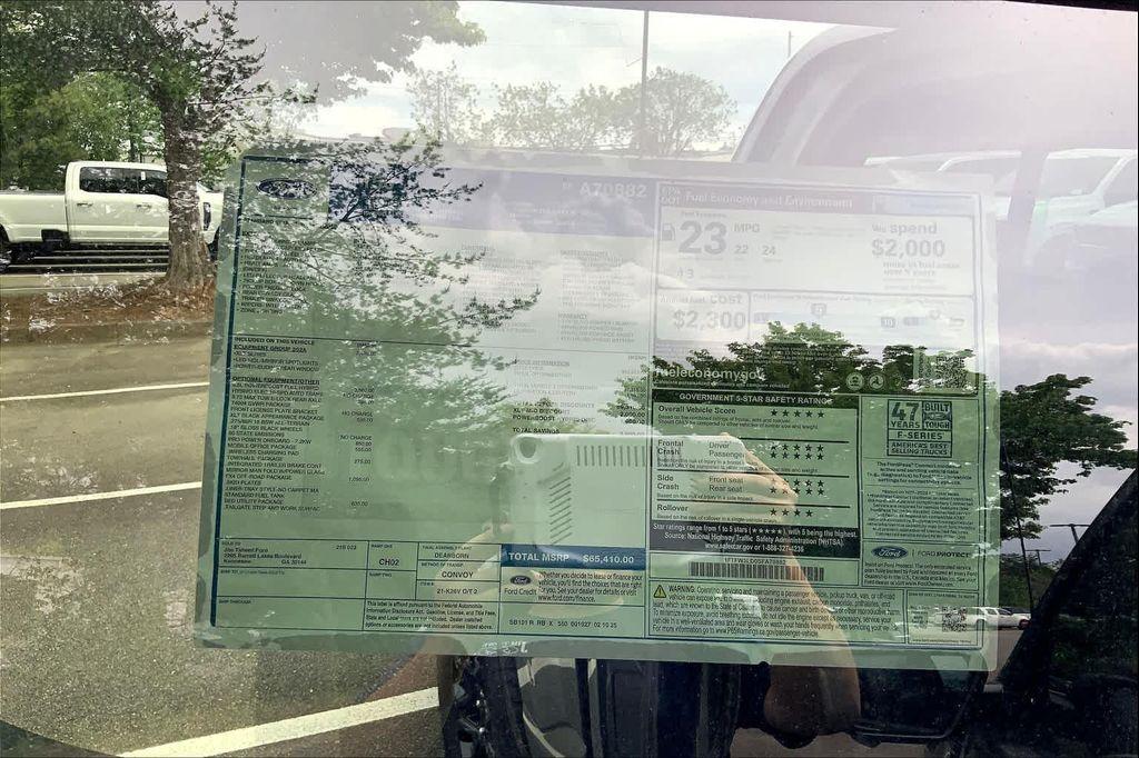 new 2025 Ford F-150 car, priced at $65,410
