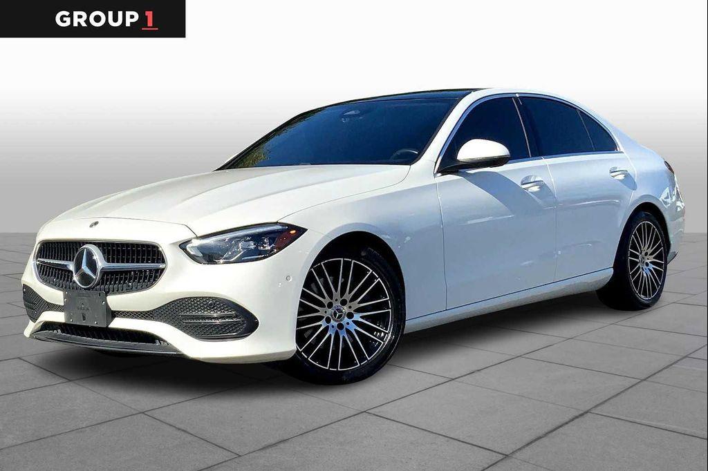 used 2024 Mercedes-Benz C-Class car, priced at $38,499
