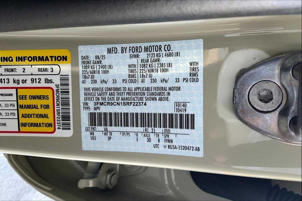 new 2025 Ford Bronco Sport car, priced at $34,230