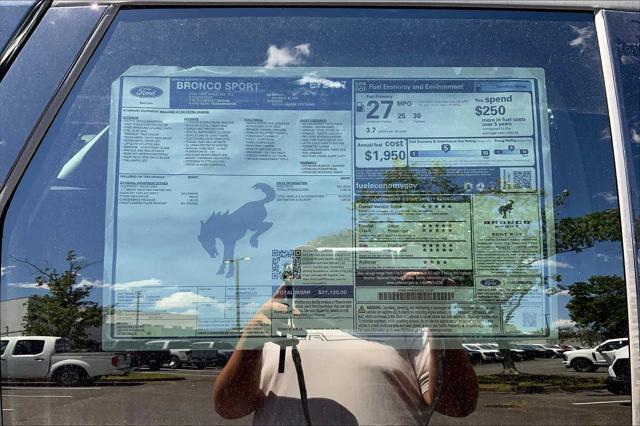 new 2025 Ford Bronco Sport car, priced at $36,120
