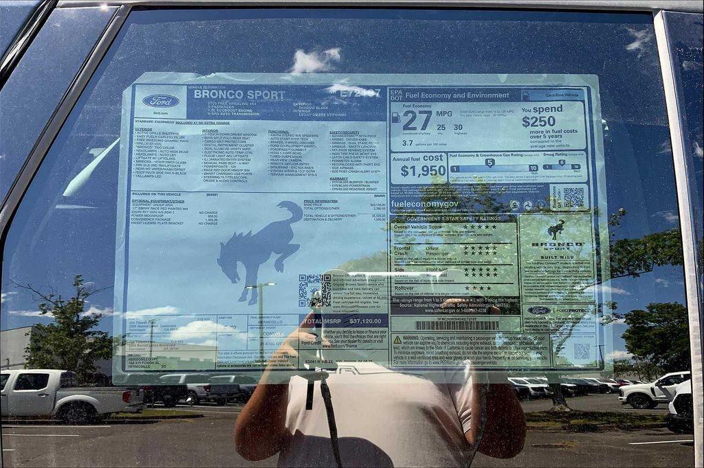 new 2025 Ford Bronco Sport car, priced at $34,794