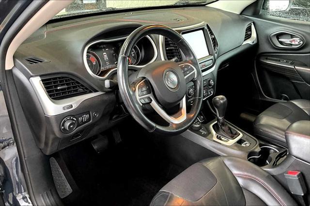 used 2017 Jeep Cherokee car, priced at $15,499