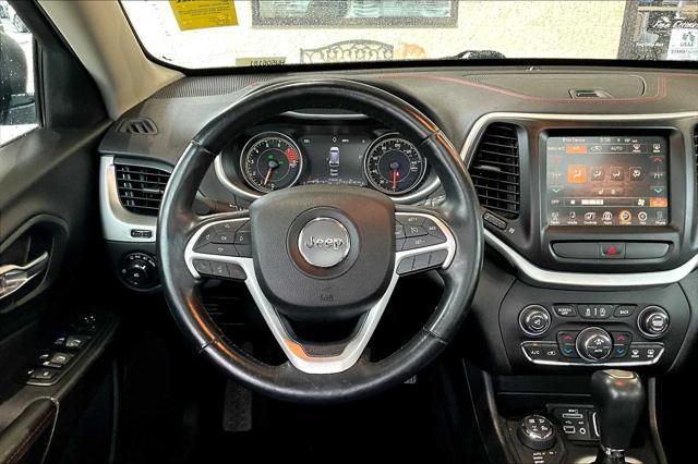 used 2017 Jeep Cherokee car, priced at $15,499