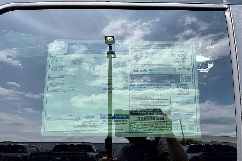 new 2025 Ford F-150 car, priced at $47,880
