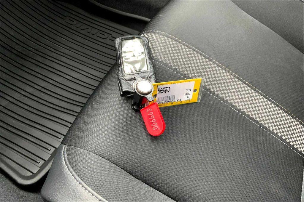 used 2021 Honda Civic car, priced at $20,999